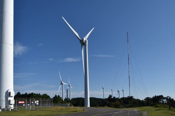 写真４ 風力発電施設