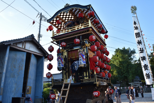 写真１０ 関宿：中町四番町の山車