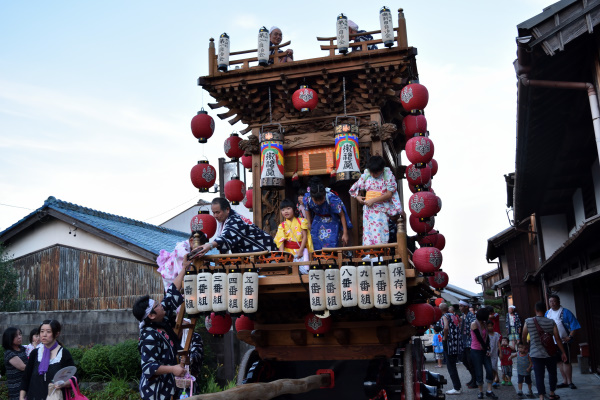 写真１５ 関宿：木崎の山車