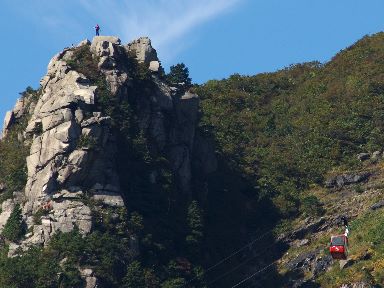 写真1 大黒岩岩稜 写真1