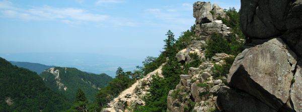 国見尾根にて 写真8