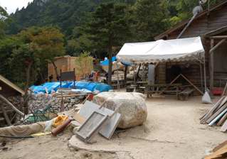 写真14 藤内小屋 写真14