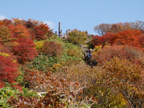 写真11 山頂三角点 写真11