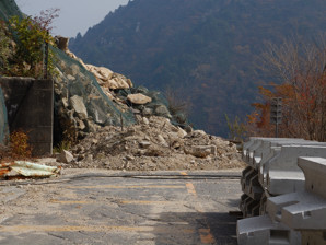 写真11 崩落現場 写真11
