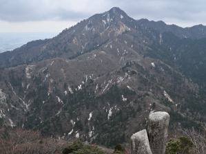 写真27 天指し指から鎌ヶ岳 写真27 天指し指から鎌ヶ岳