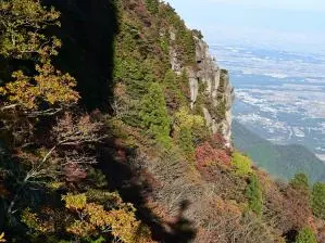 写真3 御在所ロープウエイから 写真3 御在所ロープウエイから