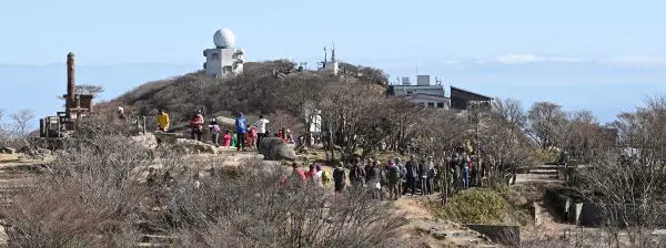 写真2 御在所岳・一等三角点 写真2 御在所岳・一等三角点